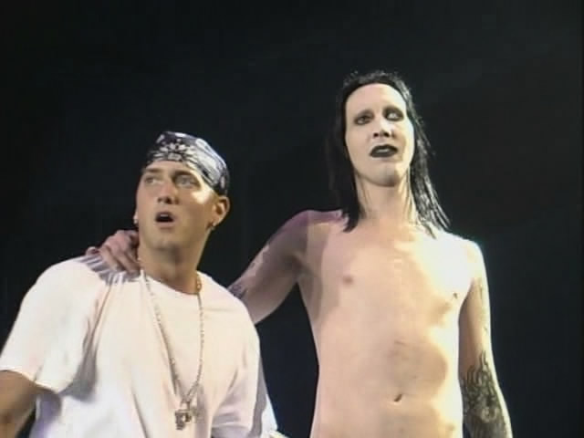 Eminem ft. Marilyn Manson - The Way I Am Live Hamburg 2001